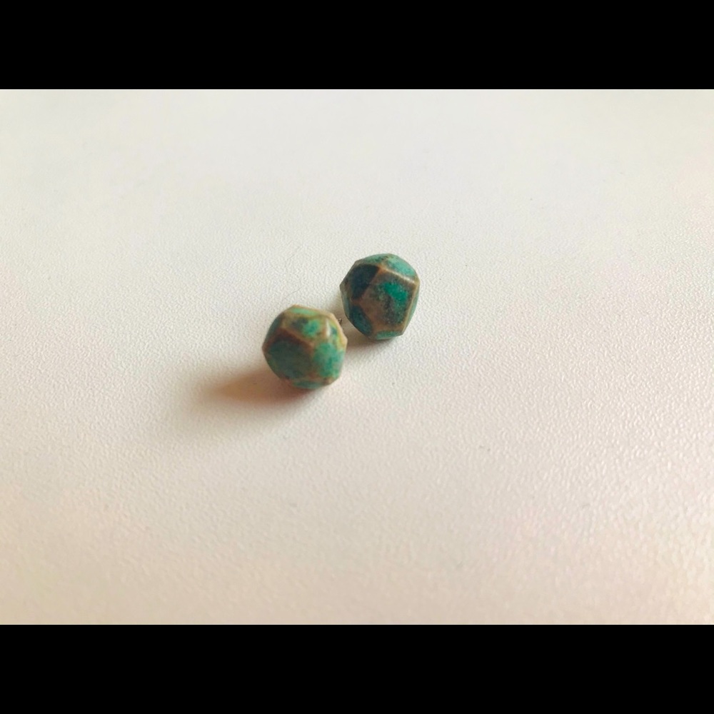 2/$20 stunning turquoise studs